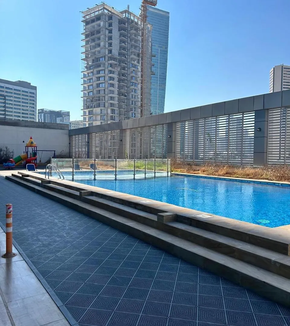 Deluxe 1Bhk Apt In Jvc, Self Check In ! 두바이 아파트